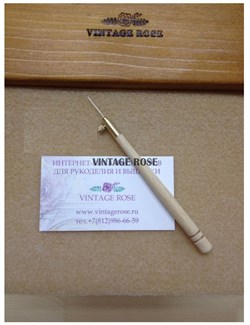 Люневильский крючок  с 70 иглой бренда Vintage Rose - фото 12229