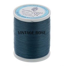Нитки Sumiko Thread STP1-25 гр.бирюзовый (для люневильской вышивки) (Синий) STP1-25 - фото 13179