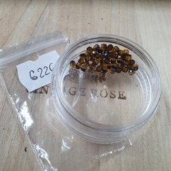 Чешские граненые бусины 3 мм Топаз Радужный G226 G226 - фото 16570