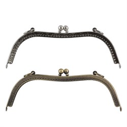 Застежка для сумки "фермуар" 22 x 7.5 см 1 шт FER-08 - фото 17570