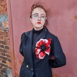 Онлайн мастер -класс Яркий Цветок от Gucci 10666 - фото 18831