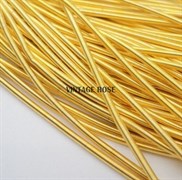 Канитель мягкая, 3 мм, Золото (Золотой) Can3mm/1189
