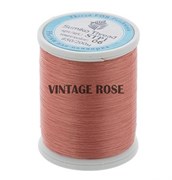 Нитки Sumiko Thread STP1-06 грязно-розовые (для люневильской вышивки) (Розовый)