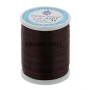 Нитки Sumiko Thread STP1-35 шоколадный (для люневильской вышивки) STP1-35