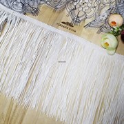 Бахрома на ленте, белая (Белый) BH-b