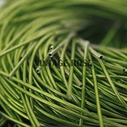 Канитель мягкая, 1 мм, Травяной глянцевый, 130 см (Зеленый) Can4762