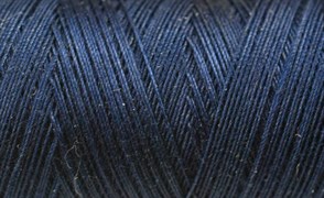 Нитки Cotton № 50/3, Aurora вощеные 200 метров Цвет 21246 СИНИЙ 21246