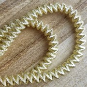 Канительный шнур, 4 мм, Светлое золото CanL4758