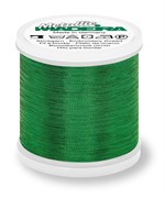 Нитки Madeira Metallic №40, 200м, 358 Зеленые (Зеленый, 200 метров) M358