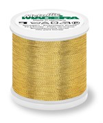 Нитки Madeira Metallic №40, 200м, Gold 7 Mgold7