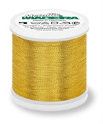 Нитки Madeira Metallic №40, 200м, Gold 8 (Золотой, 200 метров) Mgold 8