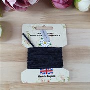 Синель "Матовый Бархат", Черный 2 мм, 3 ярда CHVF-0211