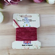 Синель "Матовый Бархат", Красный 2 мм, 3 ярда CHVF-0213