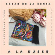 Онлайн мастер -класс A la Russe от Oscar de la Renta ( с материалами)