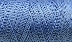 Нитки Cotton № 50/3, Aurora вощеные 200 метров Цвет 21117 ТЕМНО ГОЛУБОЙ 21117