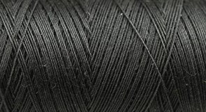 Нитки Cotton № 50/3, Aurora вощеные 200 метров Цвет 21234 УГОЛЬ 21234
