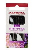 Иглы ручные для техники синель № 18/22 Aurora AU-225
