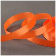 Лента атласная цвет 021 св.оранжевый.