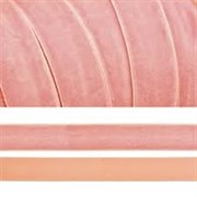 Лента бархатная, цвет № 76-гр.розовый.Ширина 10-20 мм  (1метр)