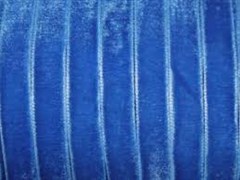 Лента бархатная, цвет № 66-королевский синий.Ширина 10 мм  (1метр)