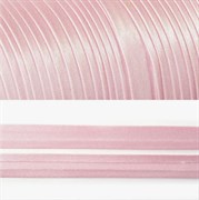 Косая бейка атласная -15мм - бледно Розовый - 10 метров - фото 18493