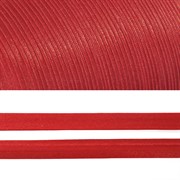Косая бейка атласная -15мм - Красный - 10 метров - фото 18513