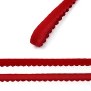 Резинка для бретелей 10 мм, 101 темно-красный - 2 метра - Lauma - фото 18700
