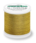Нитки Madeira Metallic №12, 40м,  Gold Gold38
