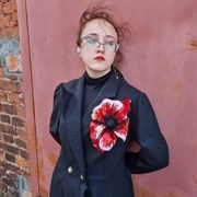 Онлайн мастер -класс Яркий Цветок от Gucci 10666
