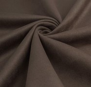 Замша на скубе, отрез 1 м * 150 см, цвет коричневый 13558