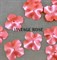 Пайетки фантазийные 25 мм, Nandita #5145, Розовый цветок, Индия - фото 12849